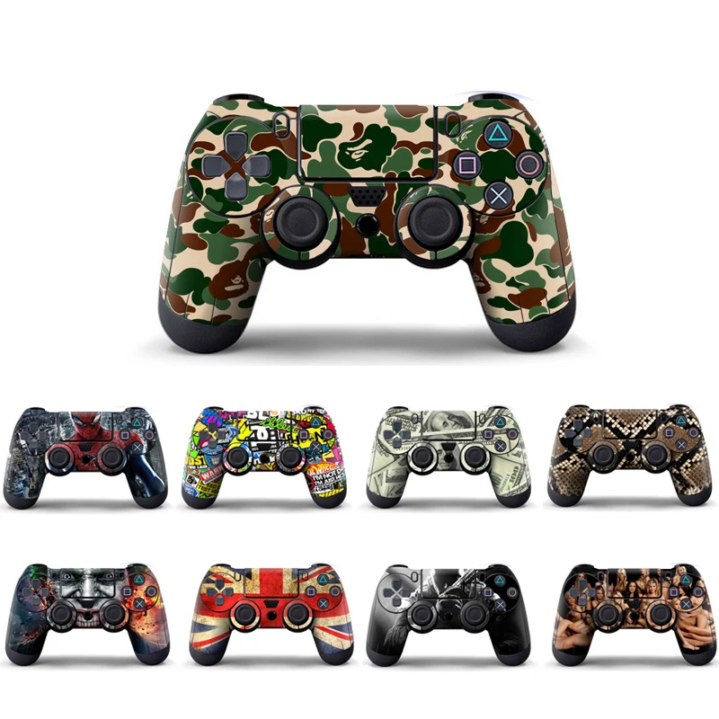 PS4 Accessories 1pcs Controller Skin Joystick Decal Stickers Playstation4 for Gamepad Joypad ForDualshock 4 | Электроника