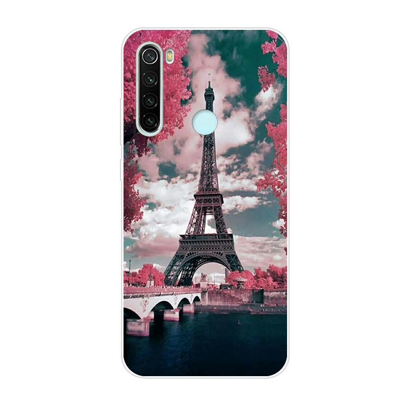 Лимонно-желтый Чехол из ТПУ для Xiaomi Redmi Note 8, мягкий силиконовый чехол для Xiaomi Redmi Note 8 Pro, чехол для Redmi Note8 8Pro, чехол для телефона с рисунком - Цвет: Лимонно-желтый