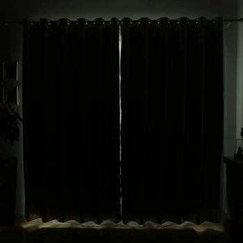 

Living Room Sun Block Curtain Shade Bedroom Insulation Blackout Curtains