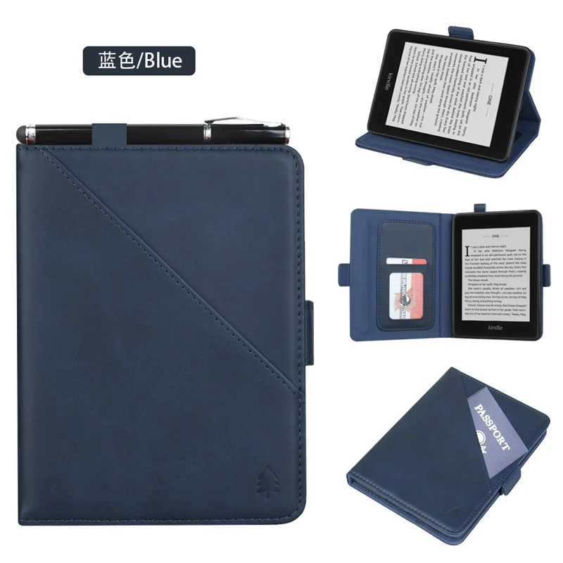 Чехол для Amazon All new kindle 10-го поколения 6 дюймов чехол Coque Смарт кожаный Слот для карт стойка для планшета чехол Сумки