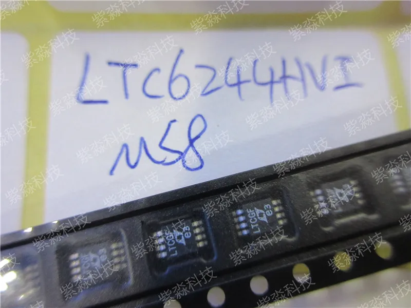 LTC6244HVIMS8 прецизионные усилители LTC6244 - Dual 50 МГц низкий уровень шума Рельс-на-рейку