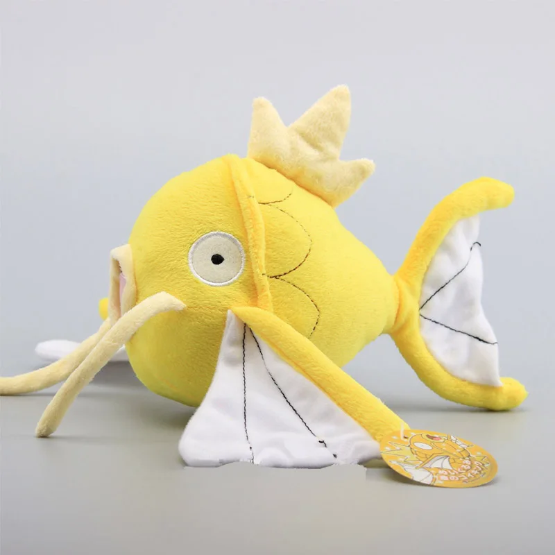 6 шт., 23 см, новая плюшевая игрушка из мультфильма Magikarp, высокое качество, карманное животное, Magikarp, мягкие куклы, подарки для детей(2 цвета