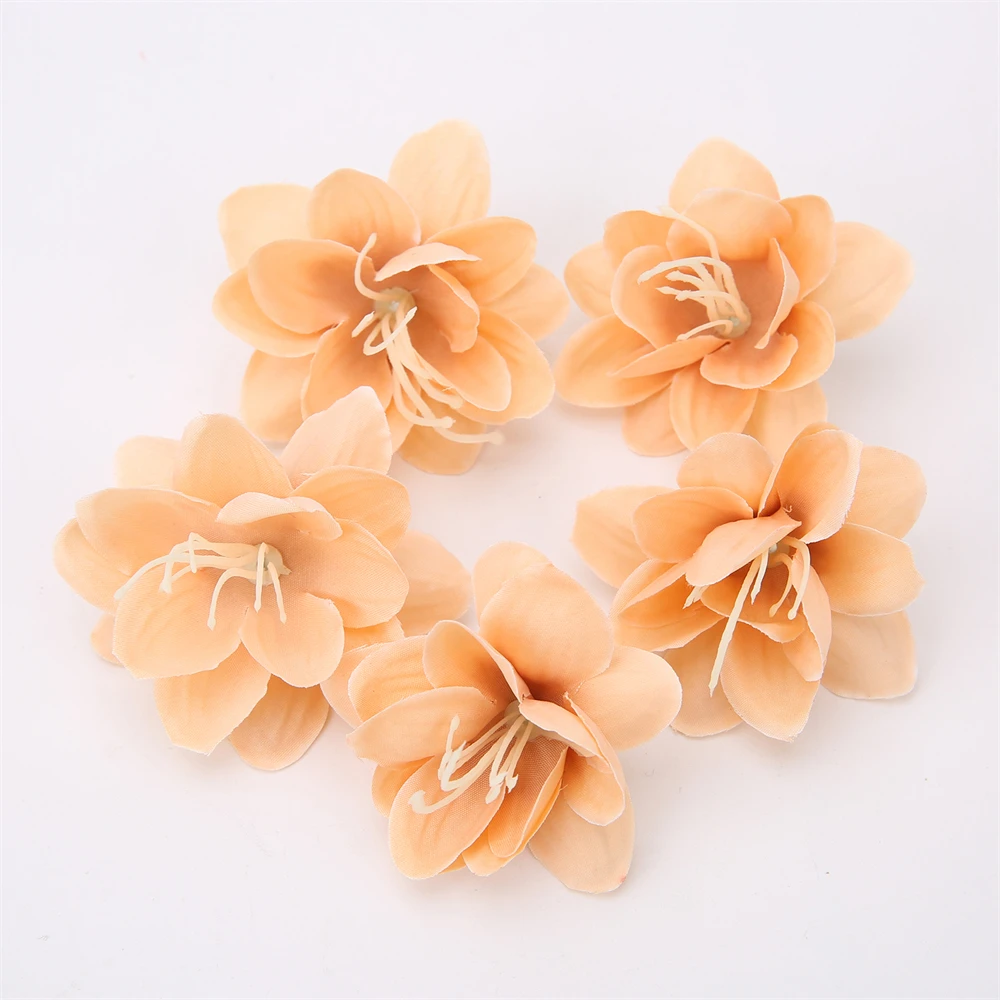 Künstliche Orchidee Blumen Kopf DIY Hochzeit Startseite Geburtstag Party Decor Weihnachten Dekoration Kranz Scrapbooking Gefälschte Blumen – Detail 16
