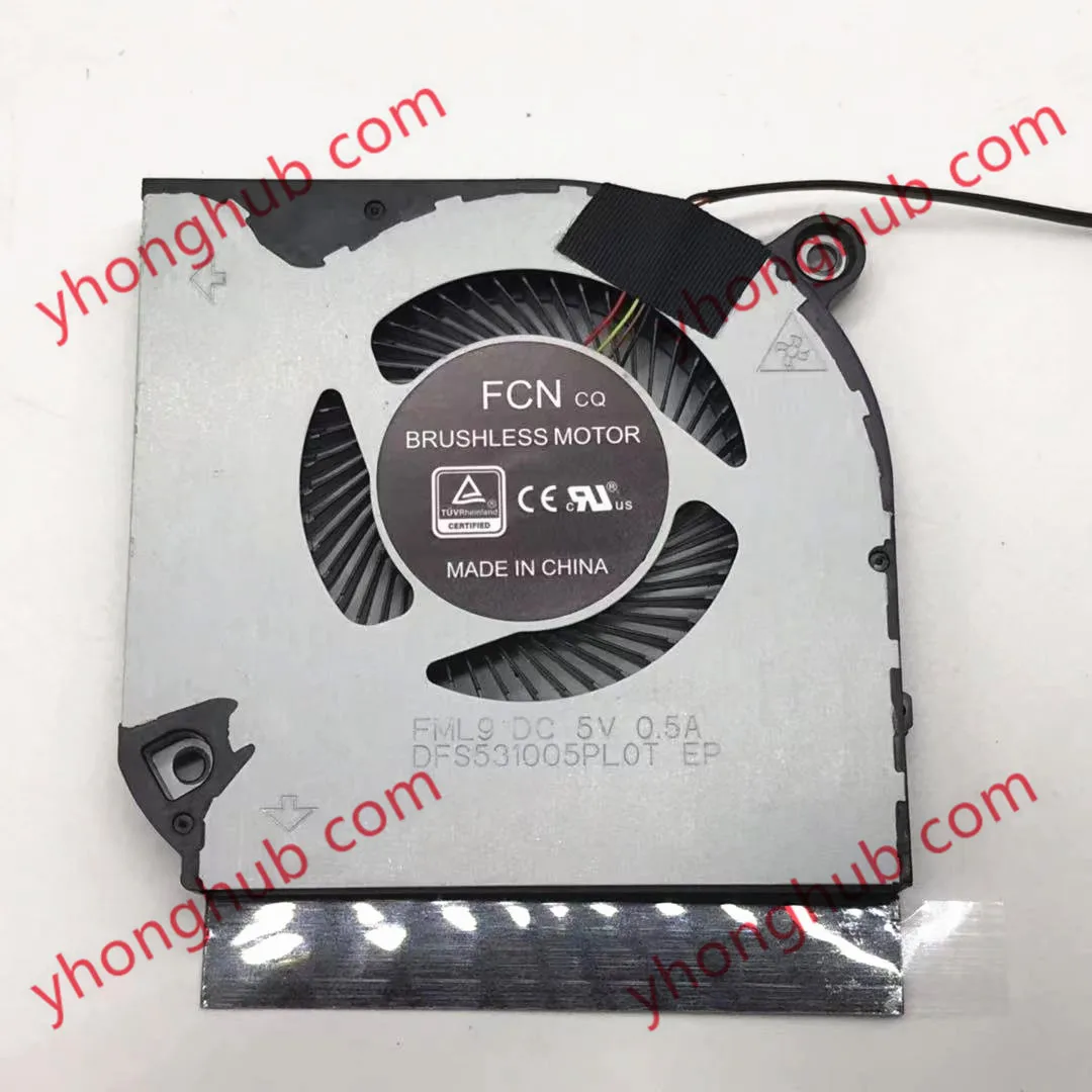 FCN Predator Helios 300 PH317-53 PH315-52 NS85C28 18K16 DC 5V 4-проводной охлаждающий вентилятор | Компьютеры