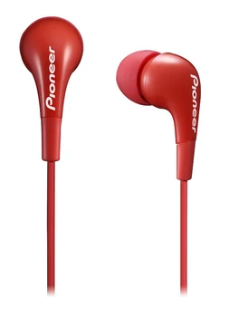 

Pioneer SE-CL502-R headset and headset inside ear Red