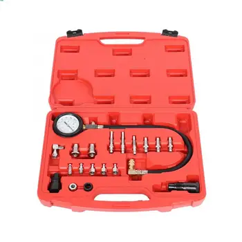 

Diesel Engine Cylinder Pressure Tester Gauge Kit 0-1000psi Automotive Leakage Diagnosis Tool Diesel Engine Compression Gauge