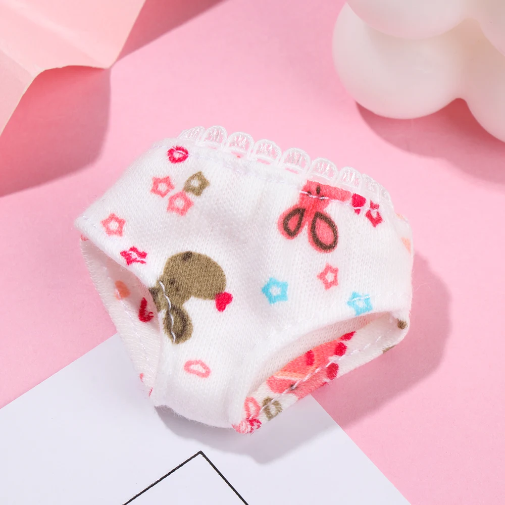 1PC Multi Size Doll's Briefs Underwear Suitable for 1/12 1/6 1/4 1/3 Doll DIY Dollhouse Clothes Accessories Toys Girl Gift barbie doll clothes doll clothes accessories doll clothes doll accessories