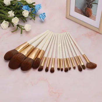 

15PC/Set Portable Face Makeup Brush Set Blusher Cosmetic Brushes Tool