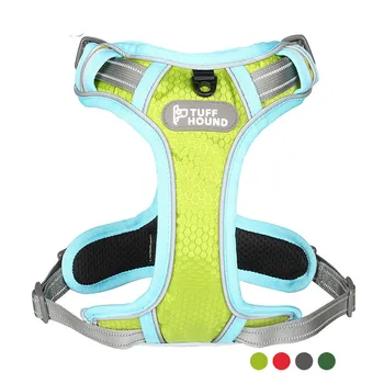 

Adjustable Dog Harness No-Pull Reflective Nylon Dog Vest Comfortable Breathable Walking Training Vest Harness
