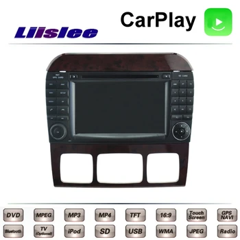 

For Mercedes Benz S W220 1998~2006 LiisLee Car Multimedia TV DVD GPS Radio Carplay Original Style Navigation Navi