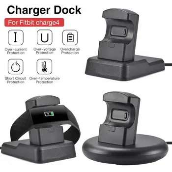 

Smart Bracelet Charger For Fitbit Charge 4 Replacement 5W 5V 1A Charging Dock 100cm Cable Smart Bracelet Accessories
