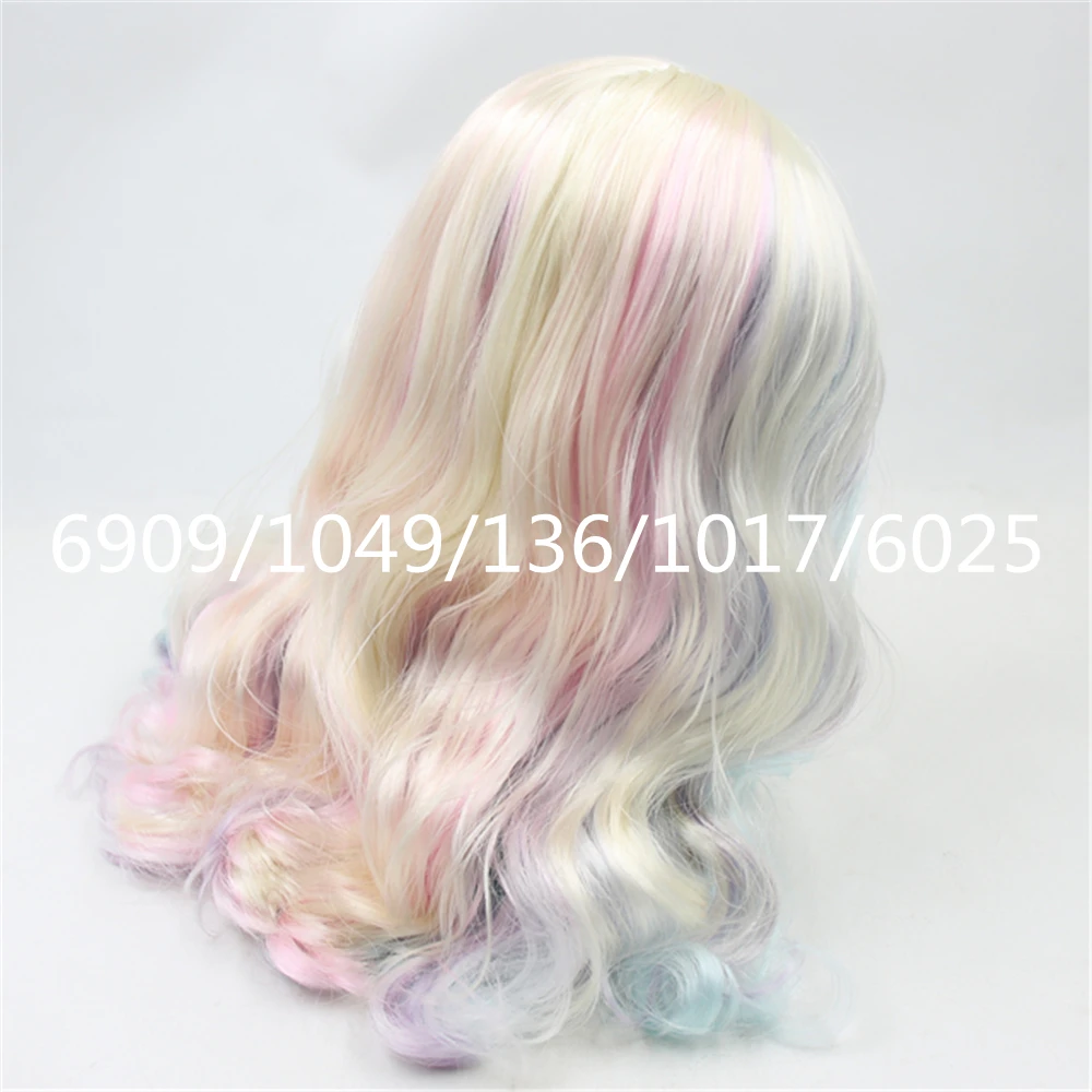 Neo Blythe Doll Multi-Color Hair with Takara RBL Scalp Dome 1