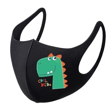 

Children's Masks Cute Anime Cartoon Funny Dinosaur Printed Anti Dust Pollen Face Mouth Cover Mask For Kids D40