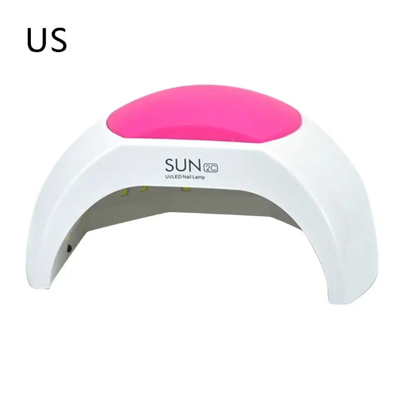 US SUN2C SUN2C 48 Вт лампа для ногтей УФ лампа SUN2 Сушилка для ногтей для UVLED Сушилка для ногтей с инфракрасным датчиком настройки таймера маникюрный аппарат СВЕТОДИОДНЫЙ - Цвет: US