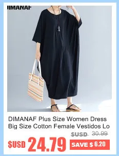 DIMANAF размера плюс, женское пляжное платье, летний сарафан, льняное женское платье, элегантное женское Свободное платье с цветочным принтом, большой размер 5XL 6XL
