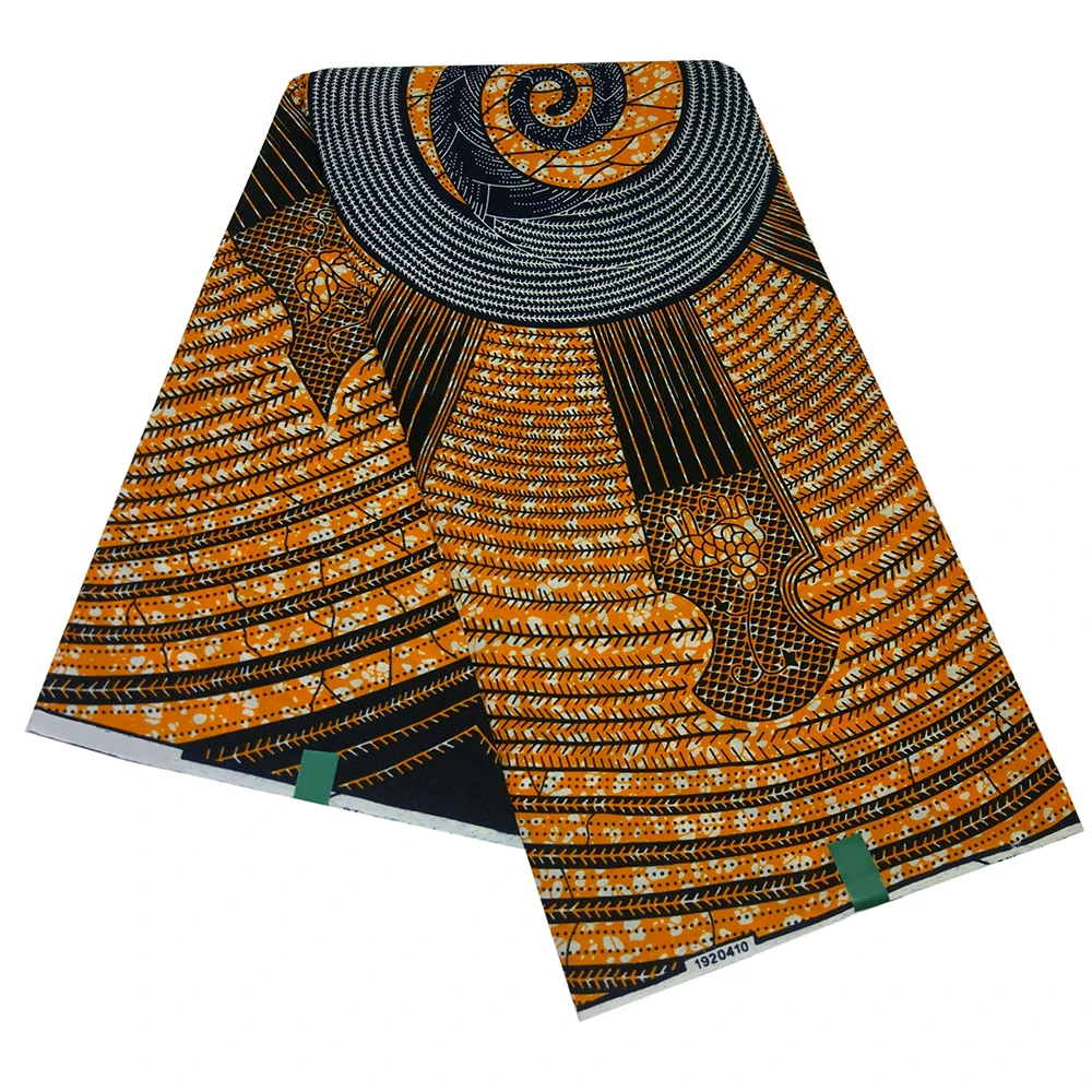 

2020 Fashion Fabric African Fabric Wax Print new Wax Polyester Fabric Ankara Batik Breathable Fabric