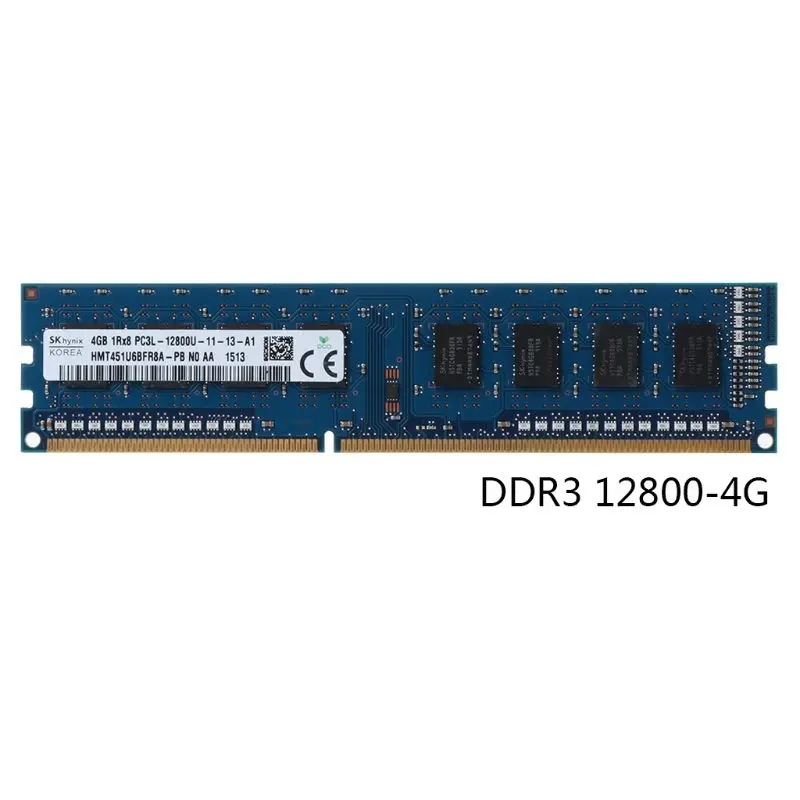 4 ГБ/8 ГБ DDR3 PC3-12800S 1600 МГц PC12800 ram DIMM модуль для чипсета Hynix Настольный ПК памяти