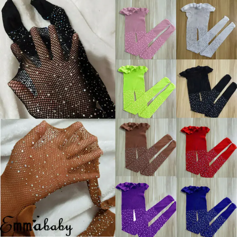 Kids Pantyhose Fashion Kids Girls Sequin Mesh Fishnet Pantyhose Tights Stockings More Than 20PCS Discounts