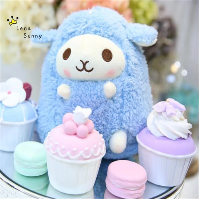 12 шт./лот, 20 см, Kawaii, овечья шерсть, плюшевая мягкая игрушка, Свадебная/захватывающая кукла/рекламная/выпускная детская Подарочная игрушка