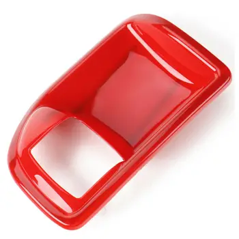 

Red Handle bowl cover decoration 4PCS ABS plastic 4 Door Decor Cover Trim Double-sided