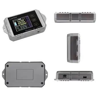 

Juntek VAT1100 Wireless Voltage Current Meter 100V 100A Car Battery Monitoring 12V 24V 48V Battery Coulomb Counter VA Meter