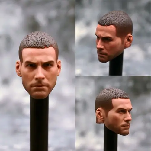 

1/6 Scale male head Jack Gyllenhaal A-31 head carving model PVC Head Model For 12 inch Man Figure Body Action Figure