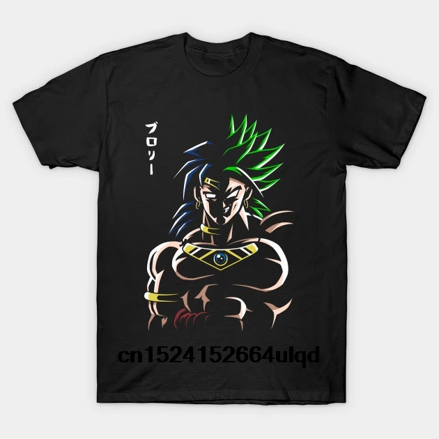 100% Cotton O-Neck Custom Printed Tshirt Men T Shirt Legendary Two Face - Broly Women T-Shirt Unisex Tees |