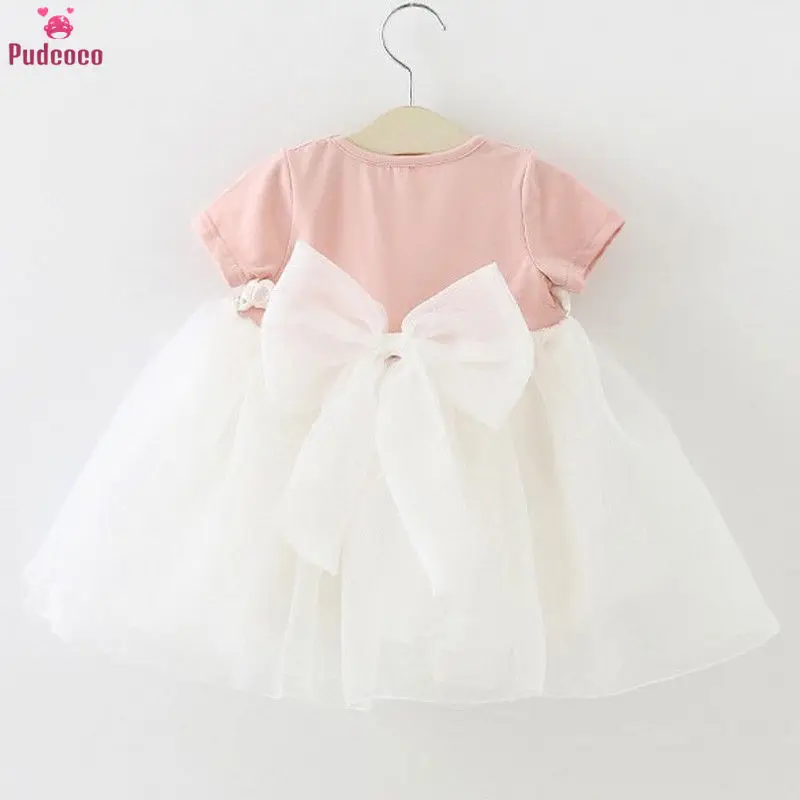 christening bows for baby girl