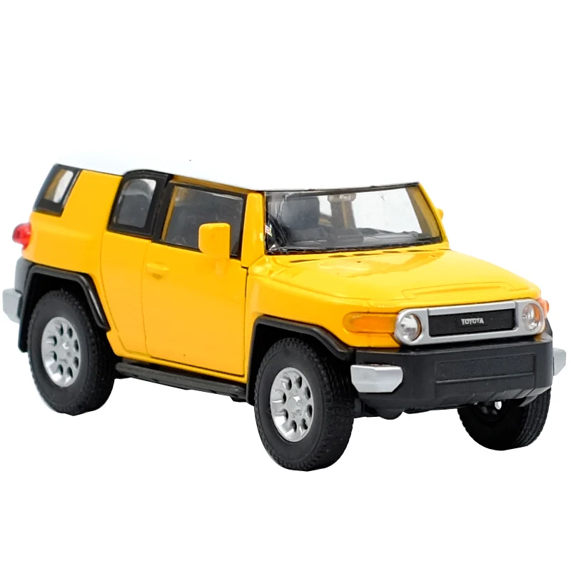 WELLY 1:36 FJ CRUISER внедорожный автомобиль литая под давлением модель автомобиля игрушка с выдвижной спинкой для детей подарки коллекция игрушек