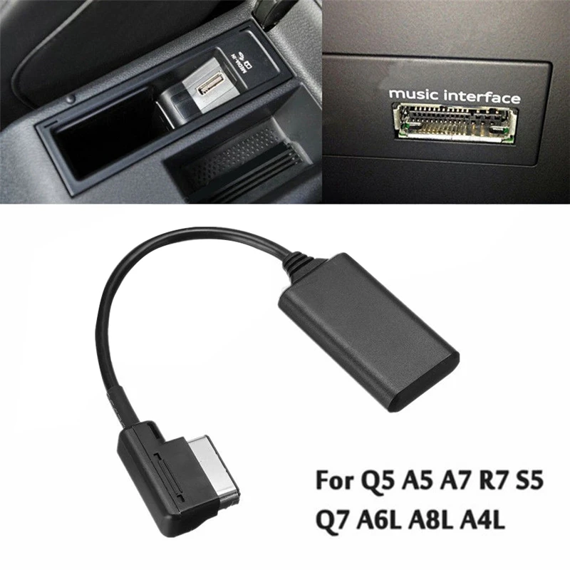 Для AMI MMI Bluetooth адаптер для подключения к разъему Aux аудио радиоприемник для Q5 A5 A7 S5 Q7 A4 A6 A8