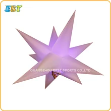 Гигантский светодиодный надувной Звездный шар/надувная Светодиодная звезда/Надувное светодиодное освещение для украшения