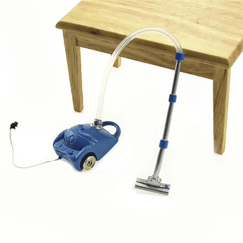 

1:12 Dollhouse Miniature Furniture Scene Mini Vacuum Cleaner Pretend Play Doll Houses Exquisite Dust Cleaner Toys Gifts 30N20