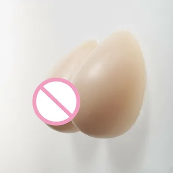 

4100g/pair Artificial Fake Breast Forms Transgender Huge Boobs I Cup Bra Push Up Strapless Bra Lingerie