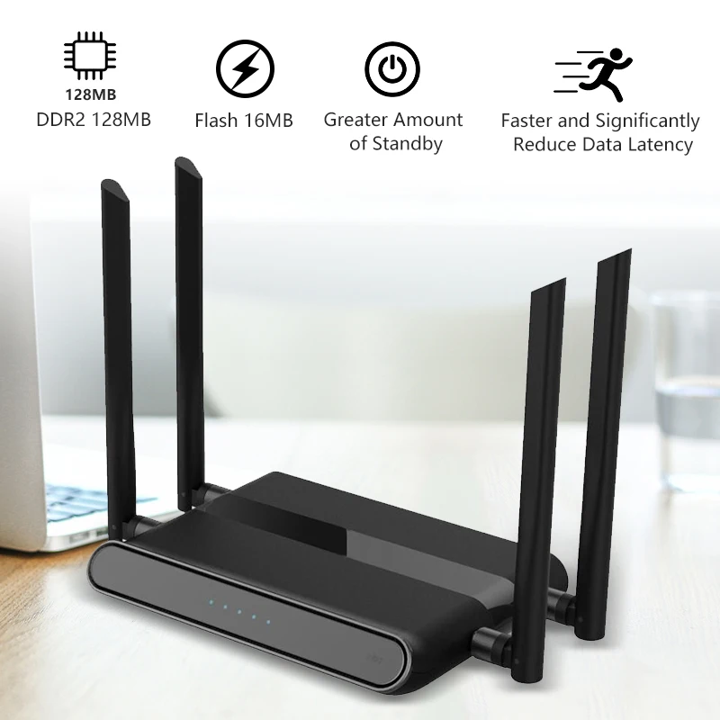 Wi Fi роутер Wiflyer WE5026/WE5326 Openwrt 2 4 ГГц 300 Мбит/с|Беспроводные роутеры| |