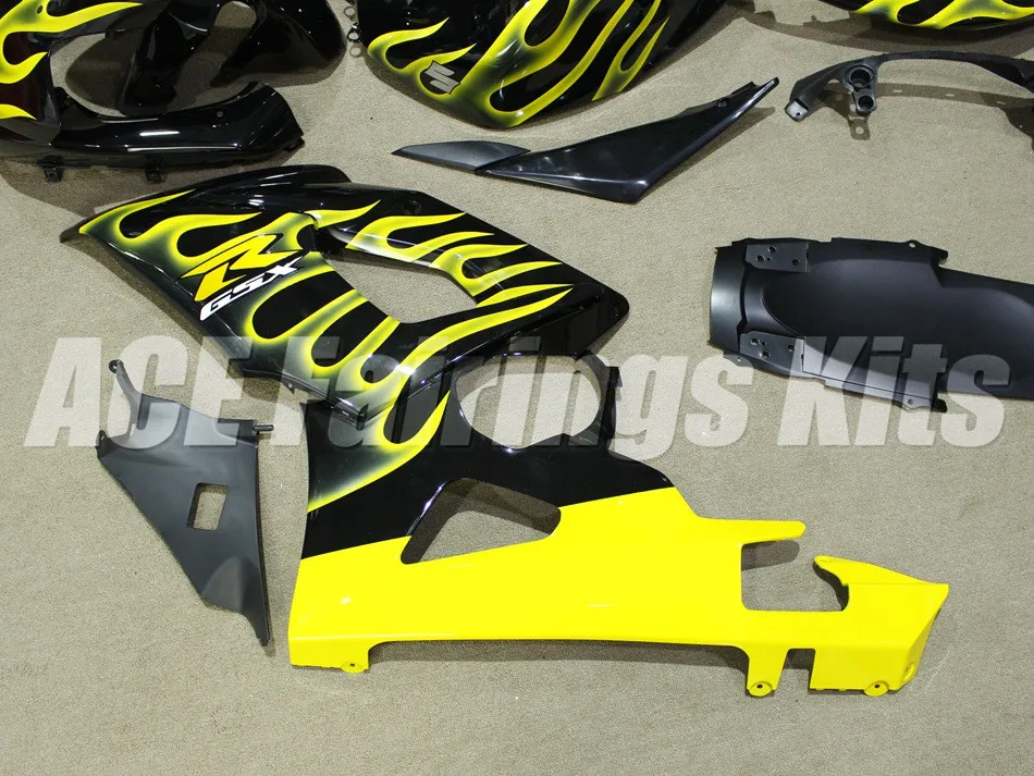 Высокое качество мотоциклов Обтекатели комплект подходит для Suzuki GSXR1000 K5 2005 2006 GSXR-1000 05 06 ABS пластик впрыска+ крышка бака