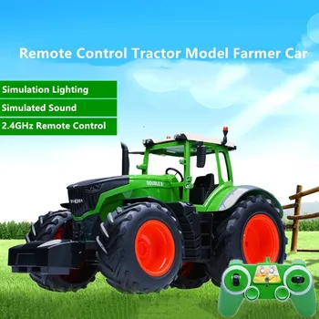 

Simulation RC Children's Tractor Model 1:16 2.4G 25min Engineering vehicle Lighting And Sound Electric Remote Control Toy Model