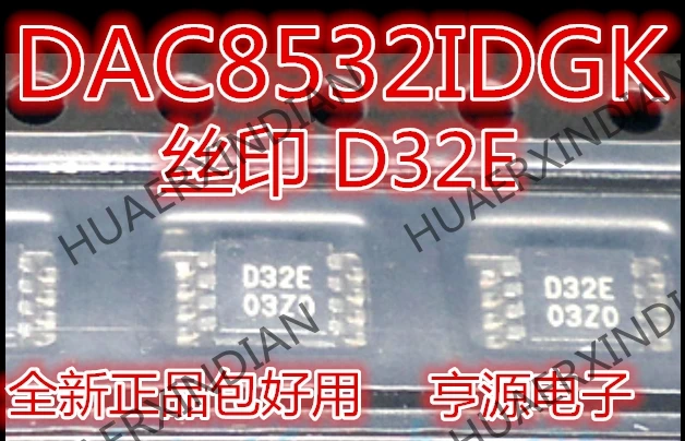 5 шт. DAC8532IDGKR DAC8532IDGK DAC8532 D32E VSSOP8 в