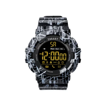 

EX16C Camo Smart watch 5 ATM Waterproof Activity Tracker Steps Calories Distance Smart Watch