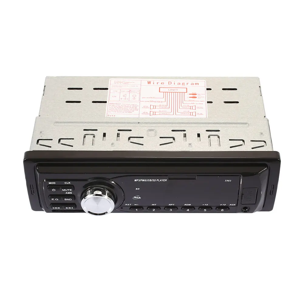 Черный MP3 плеер Автомобильный радиоприемник салона автомобиля MP3
