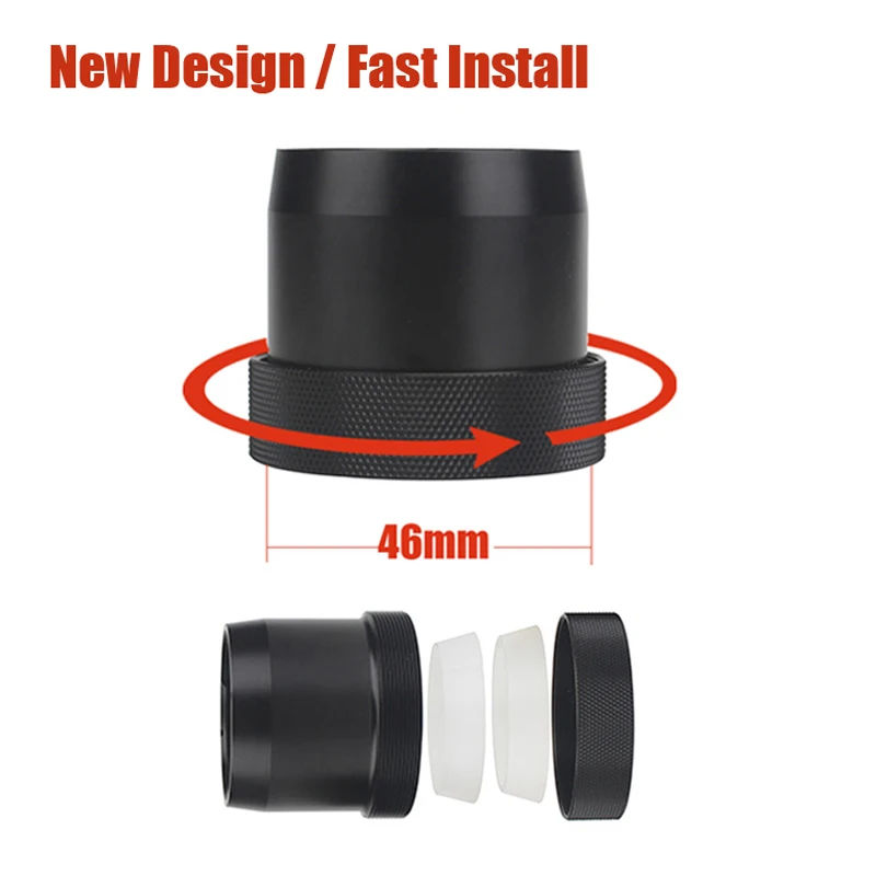 

38-46mm Bracket kit Fast Install Adapter Bayonet for NV007 Night Vision Max 46mm Scope Diameter