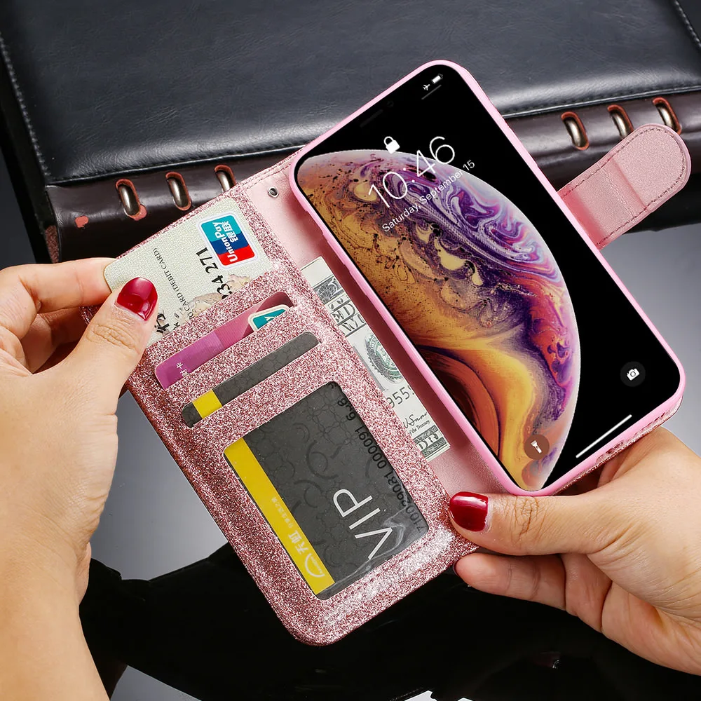 LLZ.COQUE чехол Apple для IPhone 11 Pro XS MAX XR X 8 6 6S 7 Plus 5 5S SE кожаный чехол-книжка Магнитный чехол с отделением для карт