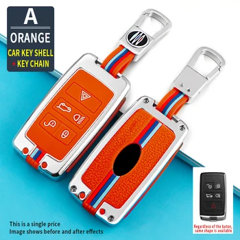 Copertura della protezione del telecomando della cassa chiave dell'automobile in lega di zinco per Land Rover Range Rover Sport Evoque Velar Discovery 5 2018 2019 2020 3 Copertura della protezione del telecomando della cassa chiave dell'automobile in lega di zinco per Land Rover Range Rover Sport Evoque Velar Discovery 5 2018 2019 2020 - Copertura della protezione del telecomando della cassa chiave dell automobile in lega di zinco per