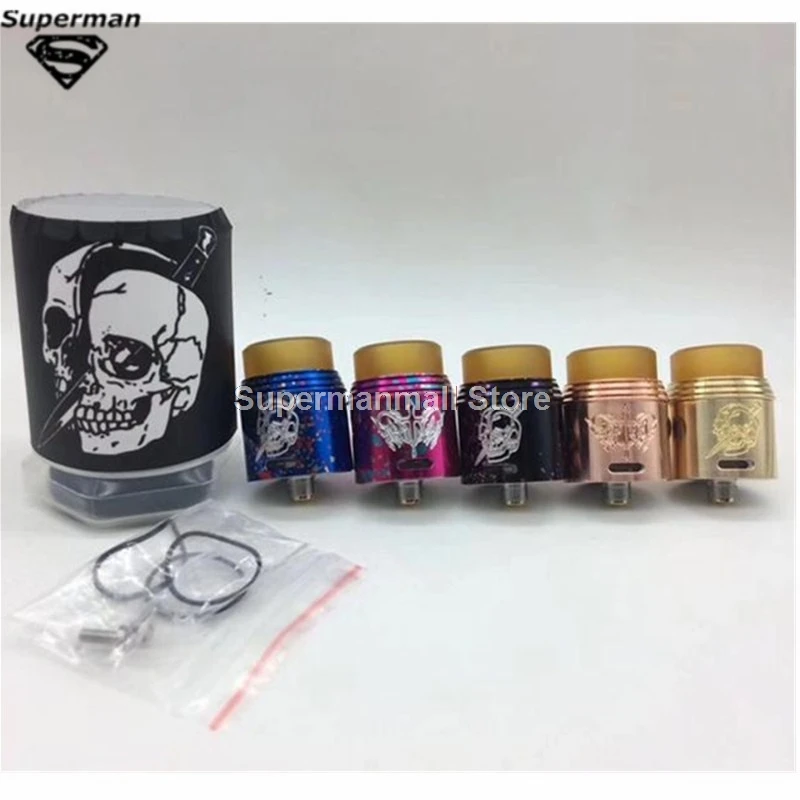 Новый Rapture 24 мм RDA распылитель 4 мл емкость сменный капельный pei наконечник