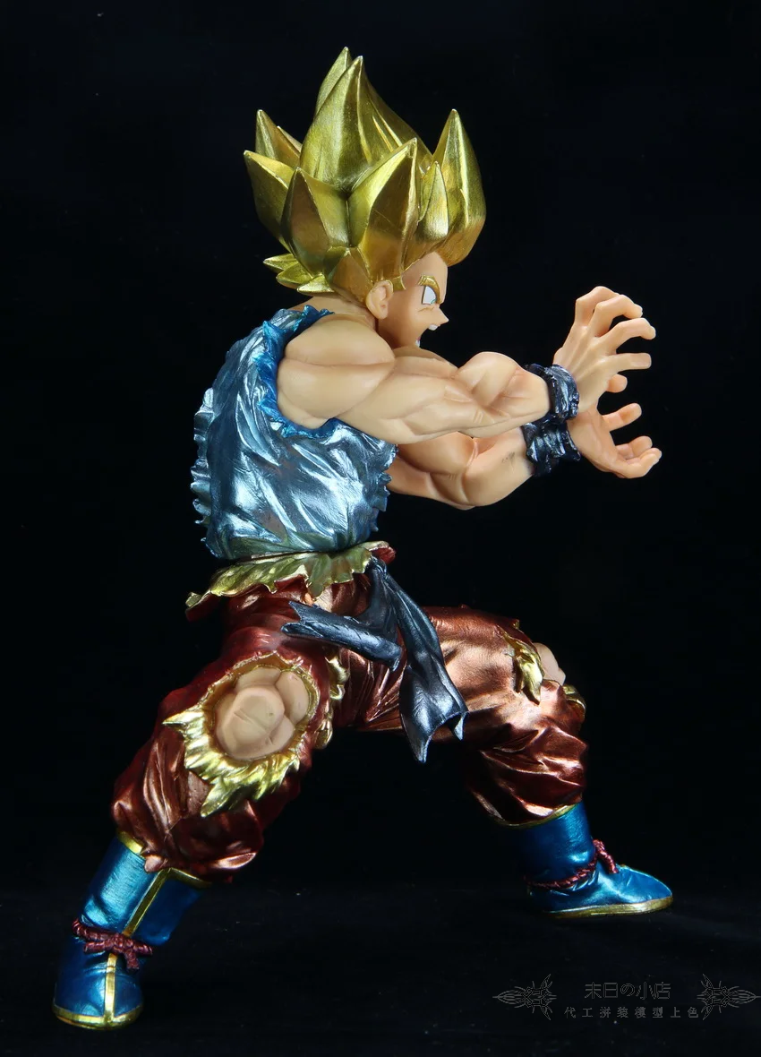 Bandai металлическая раскраска супер 1 Черепаха цигун солнце Укун Супер Саян ручной работы подарок