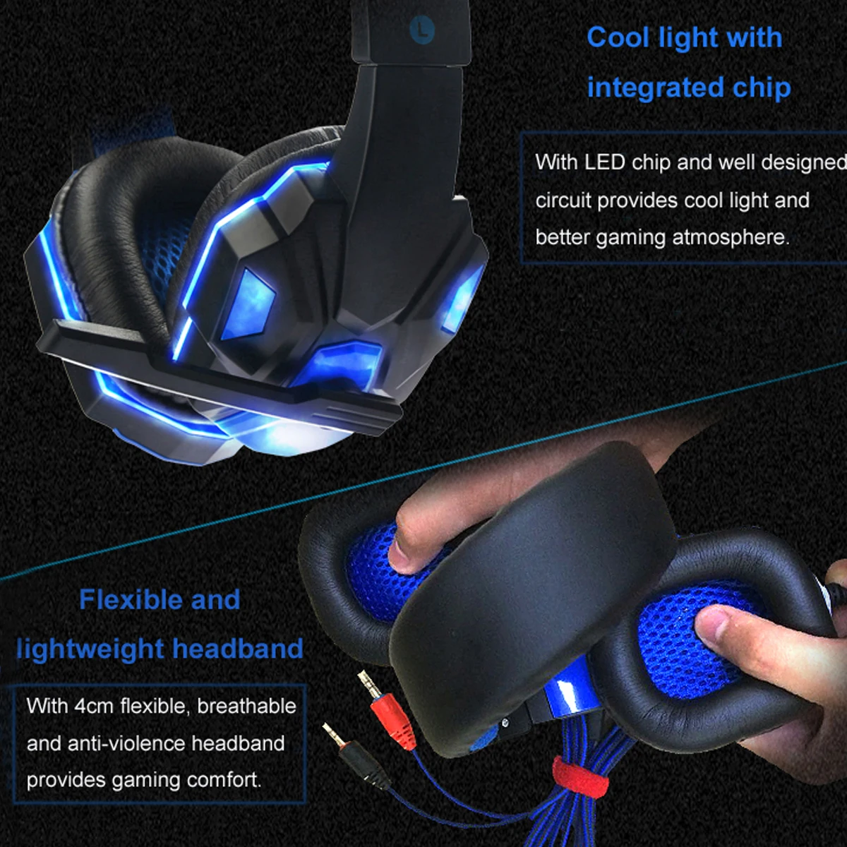 New SOONHUA Headphone 3 5mm Female Jack To Dual 3 5mm Male Headphone Headset Mic Audio Y Splitter Adapter Cable Dropshipping