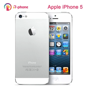 Apple iPhone 5 Used (90%New) Mobile Phone GSM 3G 16GB 32GB 64GB ROM Wifi 8MP 4.0" IOS Cellphone Unlocked Original 1