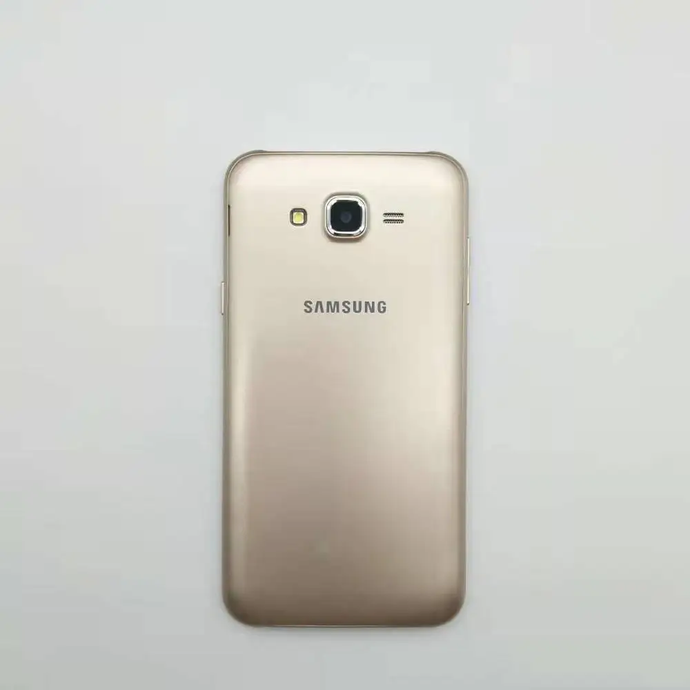 Золотой samsung Galaxy J7, разблокированный Duos GSM, 4G LTE, Android, мобильный телефон, четыре ядра, две sim-карты, 5,5 дюймов ram, 1,5 ГБ rom, 16 ГБ, отремонтированный - Цвет: Золотой