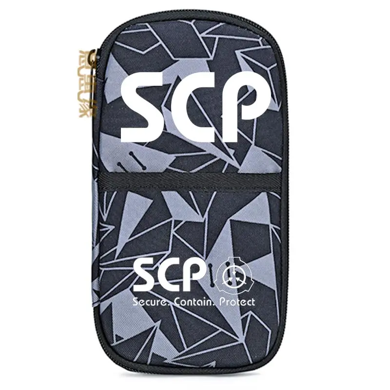SCP Косплей Proprs студент, школа, офис канцелярская сумка Холст Ручка Карандаш Чехол косметичка подарок