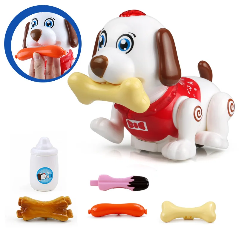 

Electric Scabbers Dog Remote Control Toy 2-3-6-Year-Old 5 Children Smart Pet Robot Dog Touch Sensitive Model Puppy