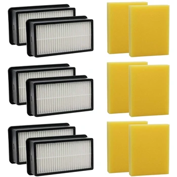 

Hot TOD-6Set of Filters Kit for Bissell 1008 CleanView Vacuums, Compare to Part 2032663 & 1601502